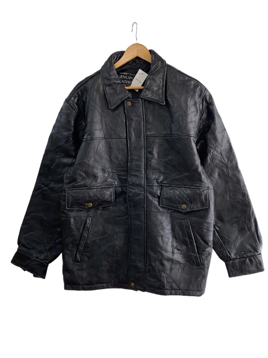 【中古】MAXAM Brand/パッチワークレザージャケット/ブルゾン/L/レザー//【メンズウェア】｜2ｎｄ STREET 店