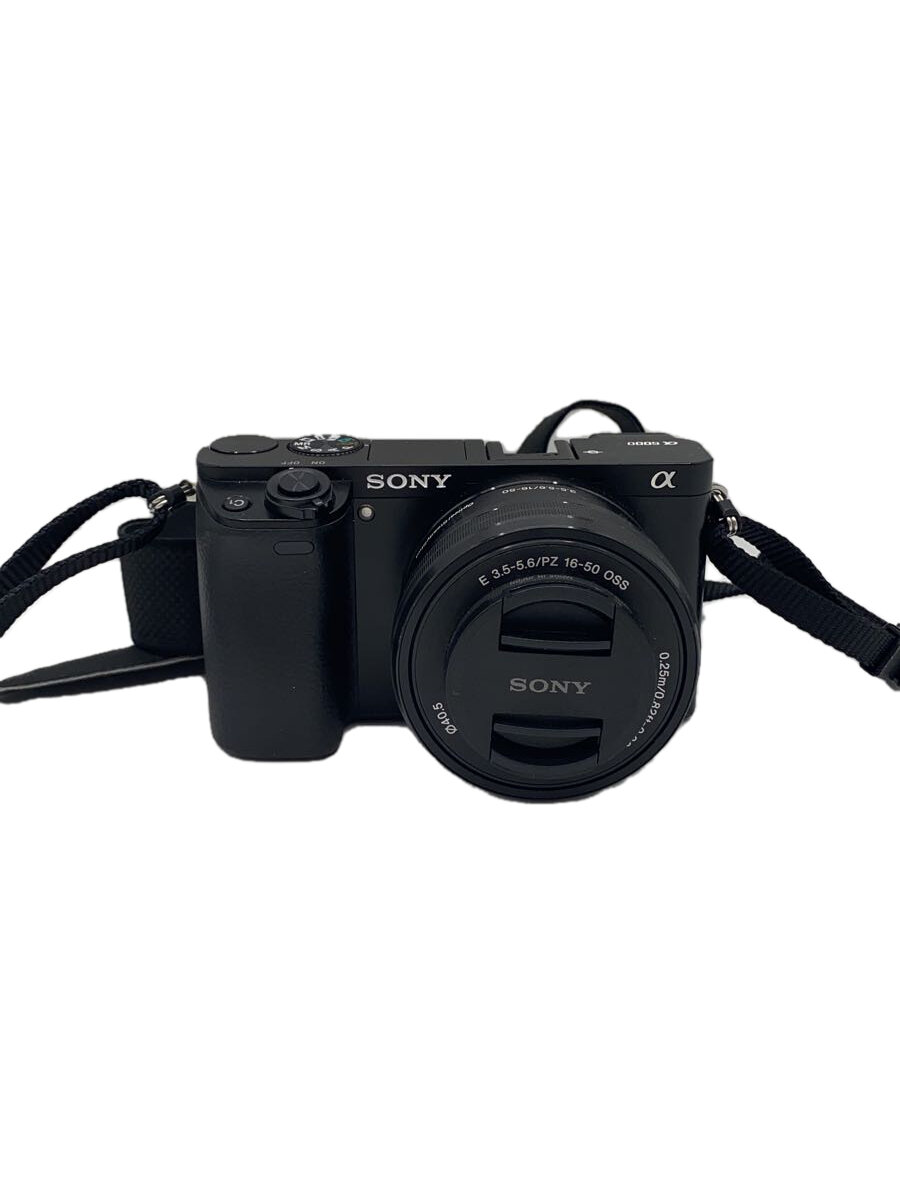 【中古】SONY◆デジタル一眼写真機 α6000 ILCE-6000Y[黒いこと]//【写真機】