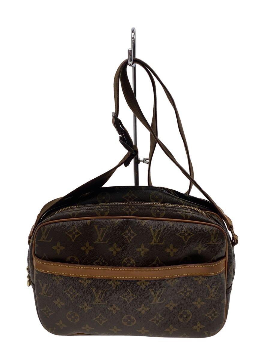 【中古】LOUIS VUITTON◆リポーターPM_モノグラム・キャンバス/PVC/BRW【バッグ】｜2ｎｄ STREET 店