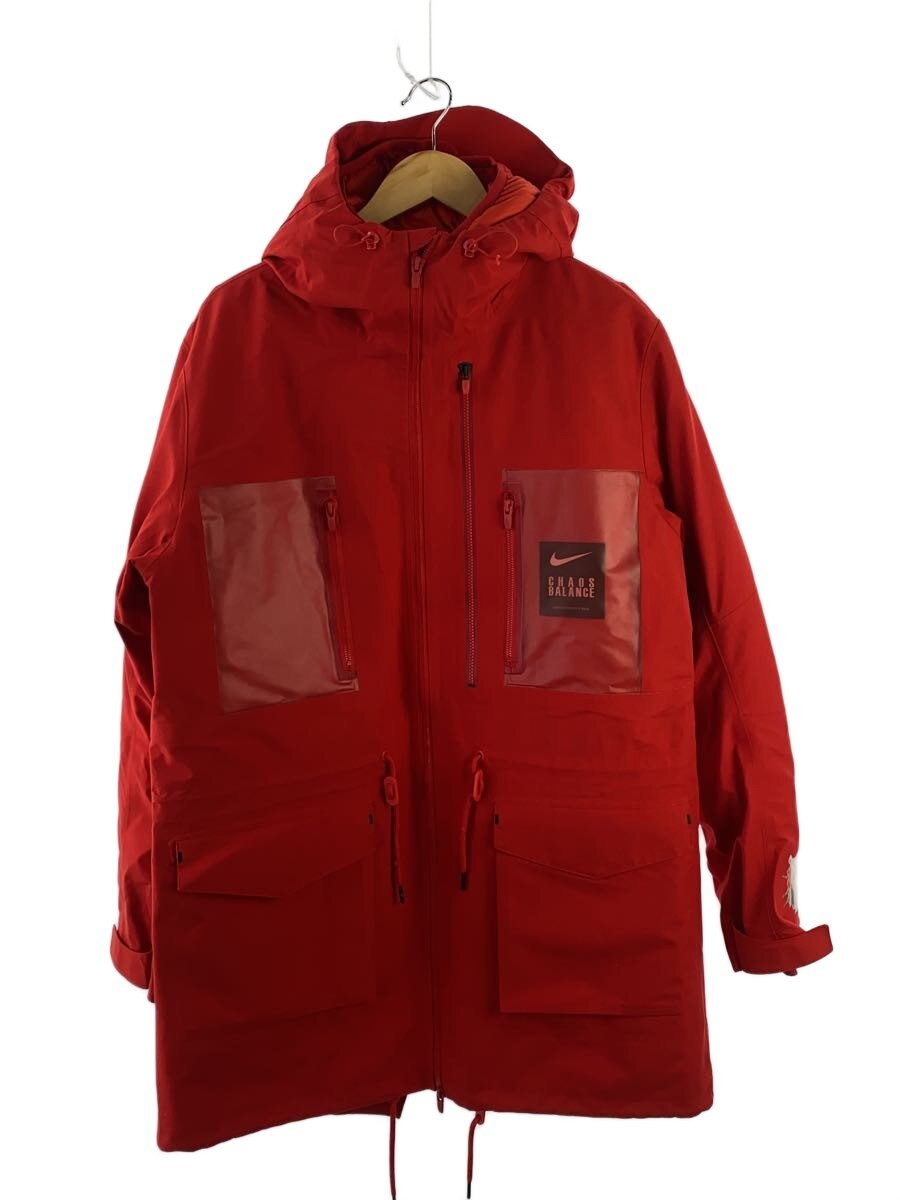 【中古】NIKE◆マウンテンパーカ/ダウンインナー付/L/ポリエステル/RED/無地/CD7523-611【メンズウェア】｜2ｎｄ STREET 店