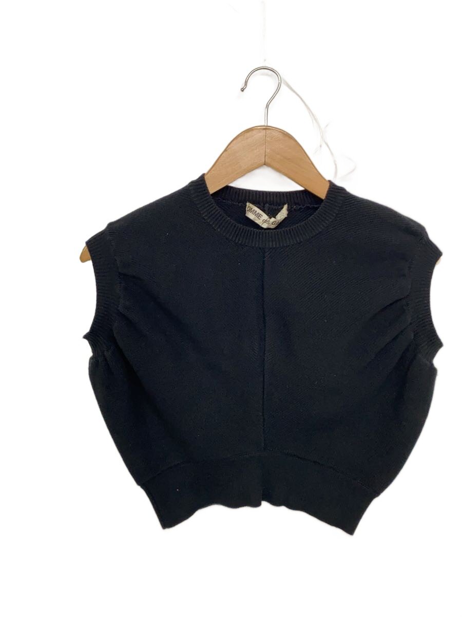 【中古】COMME des GARCONS◆AD1989/初期/ニット・セーター(厚手)/コットン/BLK/無地/GN-110250【レディースウェア】|2nd STREET 店