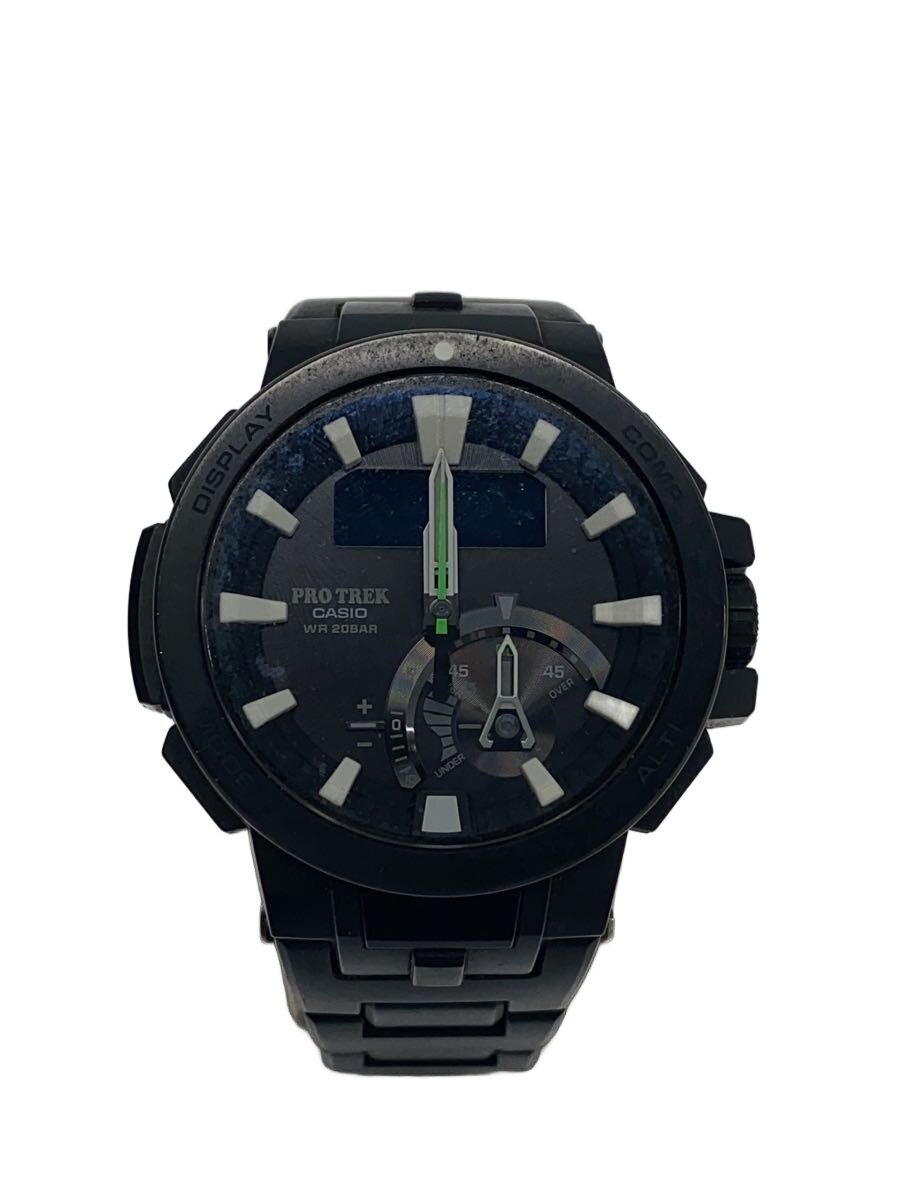 【中古】CASIO◆PRO TREK/ソーラーウオッチ/アナログ/PRW-7000FC【服飾雑貨他】
