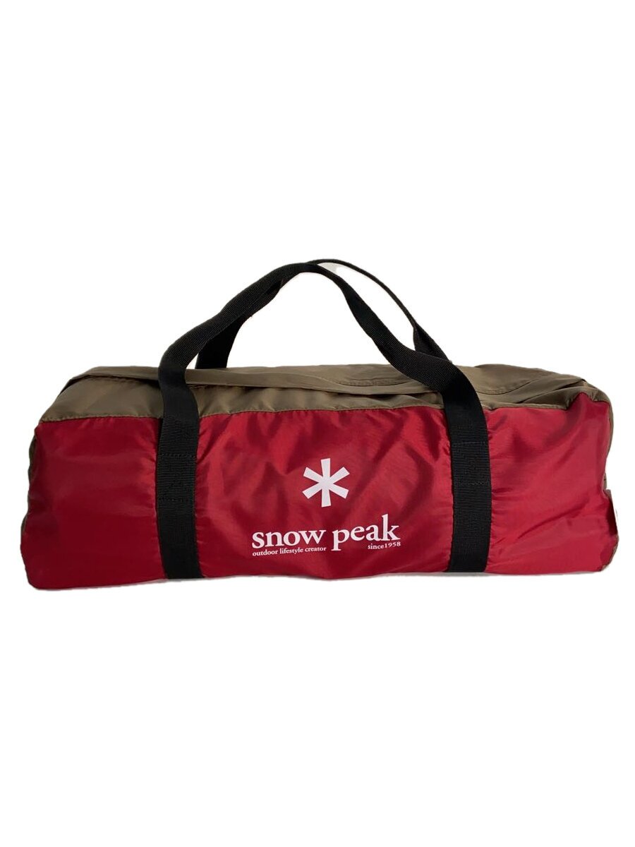 【中古】snow peak◆ヘキサイーズ 1 SDI-101/1人用/BRW/ペグ/ロープ欠品/グランドシート付【スポーツ】｜2ｎｄ STREET 店