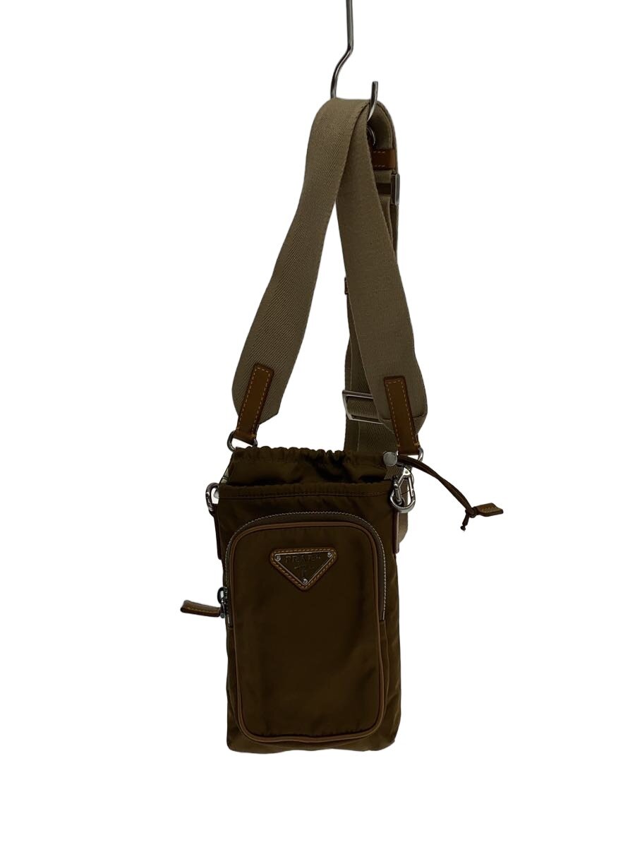 【中古】PRADA◆PRADA プラダ ショルダーバッグ/ナイロン/BEG【バッグ】｜2ｎｄ STREET 店