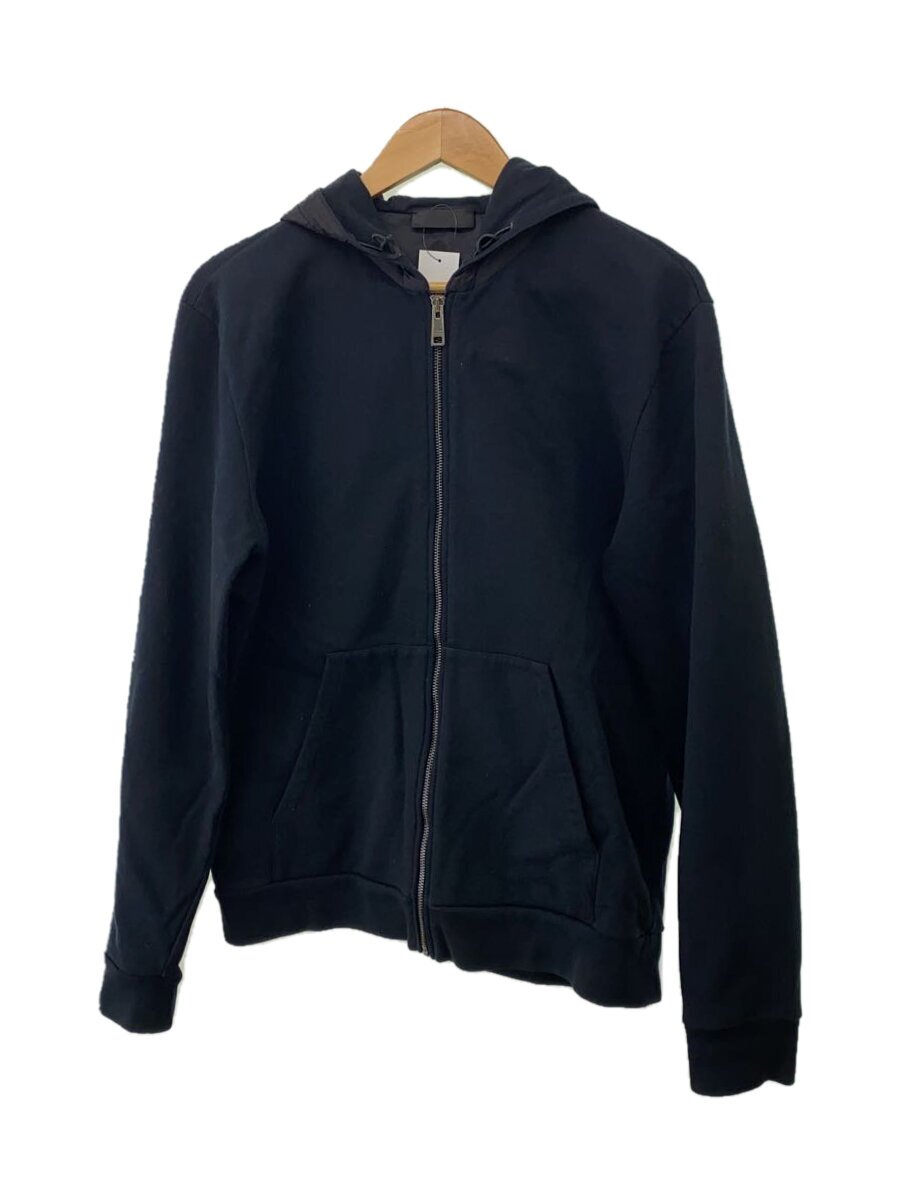 【中古】PRADA◆ジップパーカー/L/コットン/BLK/無地/SJN266 R201 Q86【レディースウェア】|2nd STREET 店
