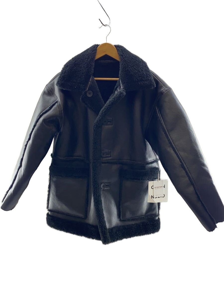 【中古】CITEN◆レザージャケット・ブルゾン/FREE/ポリエステル/BLK/4225-699-0008-0900【レディースウェア】｜2ｎｄ STREET 店