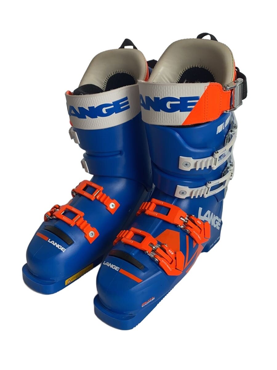 【中古】LANGE◆スキーブーツ/BLU/アダルト【スポーツ】