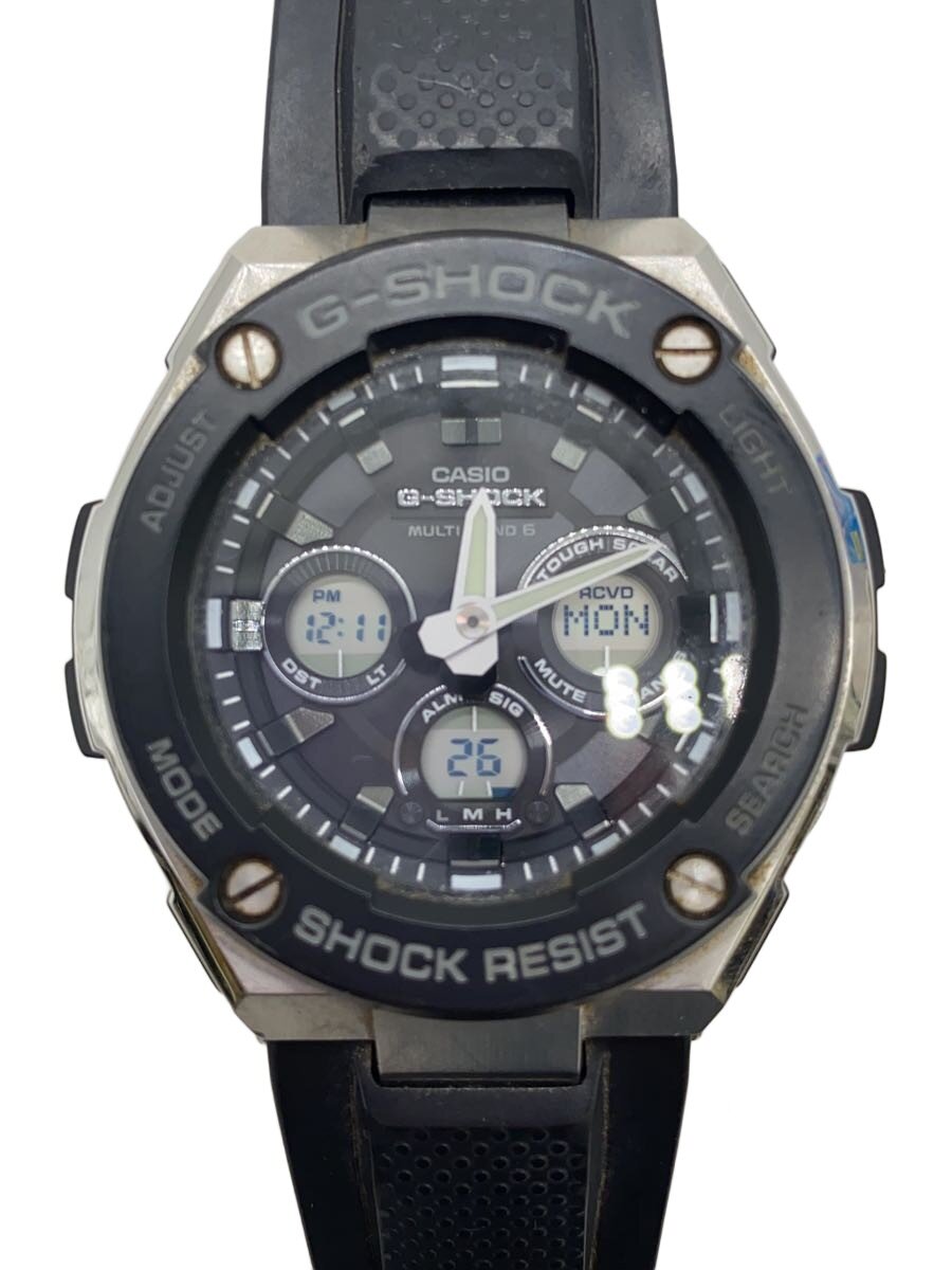 【中古】CASIO◆ソーラーウオッチ・G-SHOCK/デジアナ【服飾雑貨他】