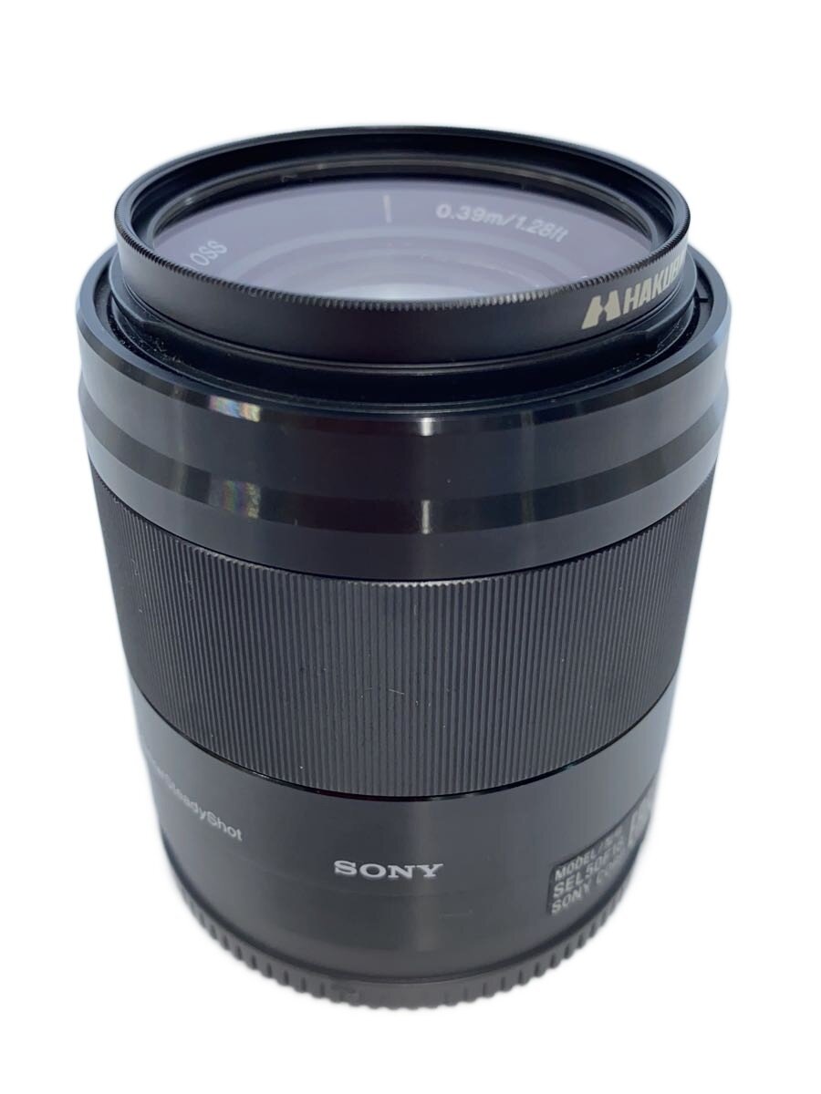 【中古】SONY◆ソニー 取り替えっこ水晶体? E 50粍 F1.8 OSS SEL50F18 (B) [黒いこと]//【写真機】