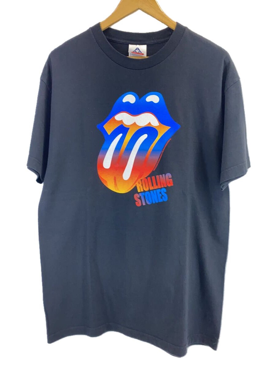 【中古】ALSTYLE◆プルオーバー/L/綿織物/黒いこと/00s/ROLLING STONES/ダンス楽隊/2004複製権【メンズウェア】