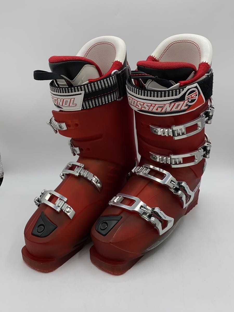 【中古】ROSSIGNOL◆スキーブーツ/26.5cm/RED【スポーツ】