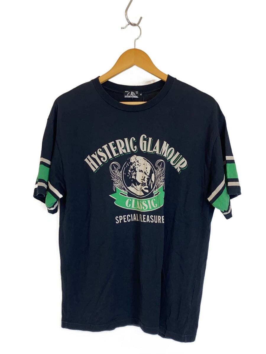 【中古】HYSTERIC GLAMOUR◆プルオーバー/M/綿織物/BLK/02172CT10【メンズウェア】