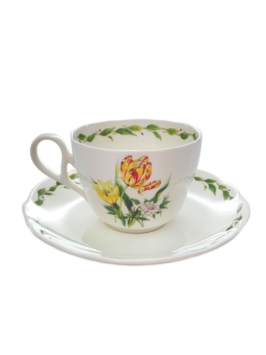 【中古】Noritake◆果樹園苑地/優勝杯\u0026平円盤/5客仕掛ける/WHT/Y4601/9449-15//【御厨子所備品】