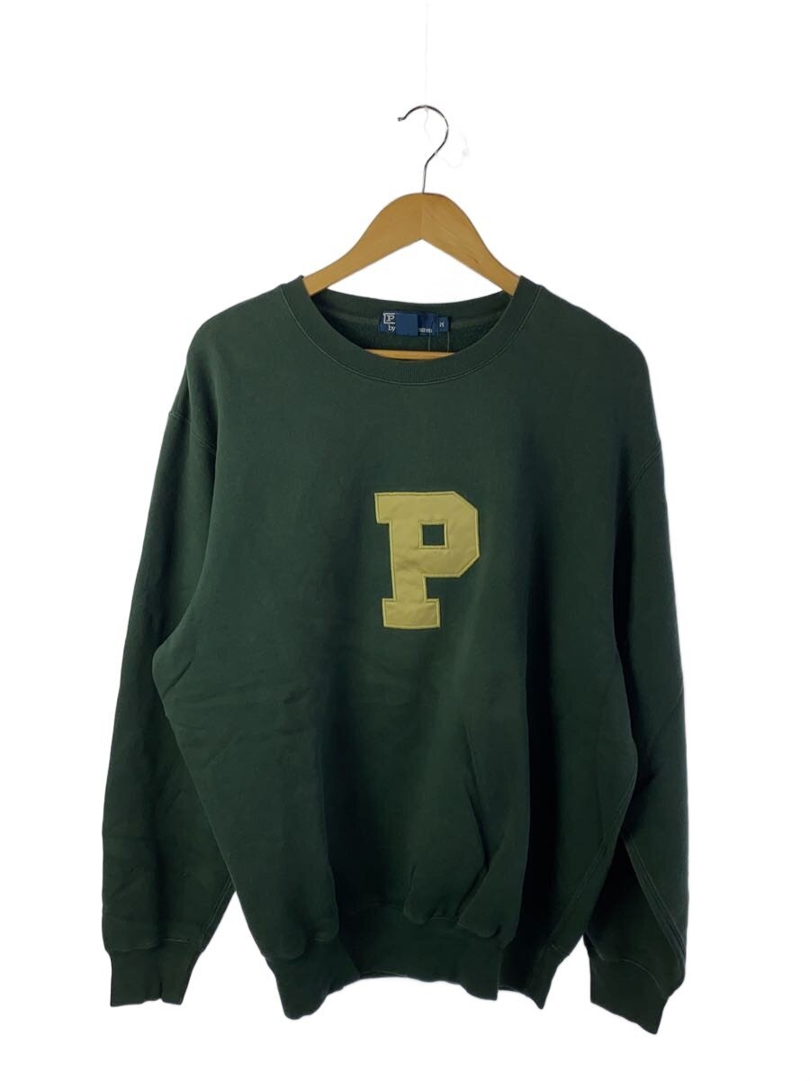 【中古】POLO RALPH LAUREN◆スウェット/M/コットン/GRN【メンズウェア】|2nd STREET 店