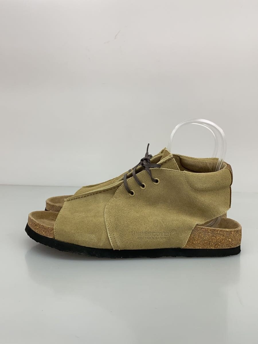 【中古】UNDERCOVER◆21SS/LACE-UPOPENTOESANDALS/サンダル/--/CML/スウェード【シューズ】
