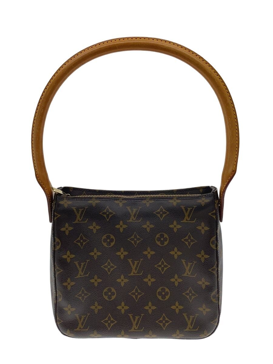 【中古】LOUIS VUITTON◆ルーピングMM_モノグラム・キャンバス/PVC/BRW//【バッグ】｜2ｎｄ STREET 店