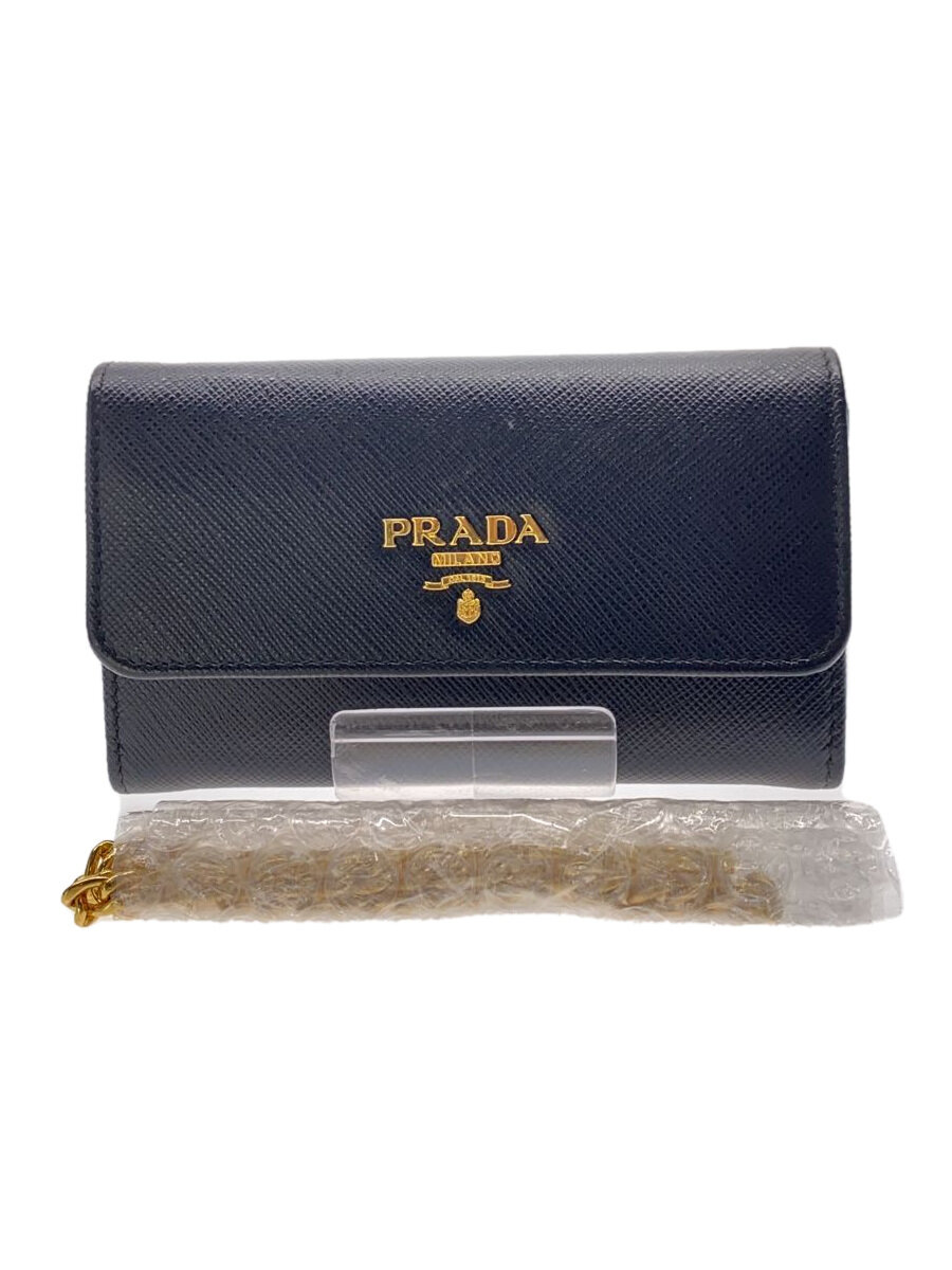 【中古】PRADA◆カードケース/--/BLK/レディース/1MC015//【服飾雑貨他】｜2ｎｄ STREET 店