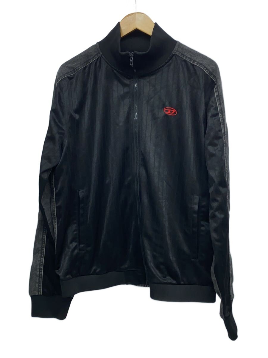 【中古】DIESEL◆ティーシャツ/XXL/綿織物/BLK/S-LAZER【メンズウェア】