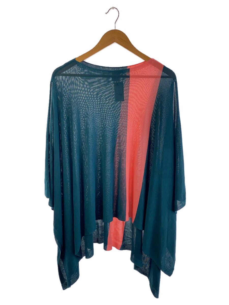 【中古】ISSEY MIYAKE◆ポンチョ/2/アクリル樹脂/GRN/IM91KN009【レディースお召しもの】