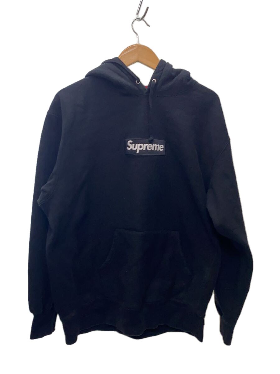 【中古】Supreme◆パーカー/L/綿織物/BLK【メンズウェア】