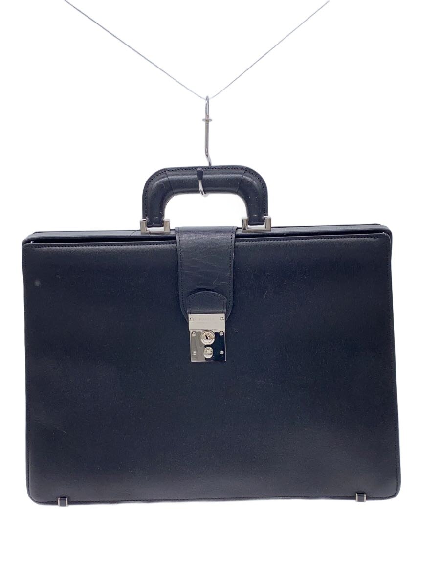 【中古】PORTER◆FLUX/ブリーフケース/レザー/BLK//【バッグ】|2nd STREET 店