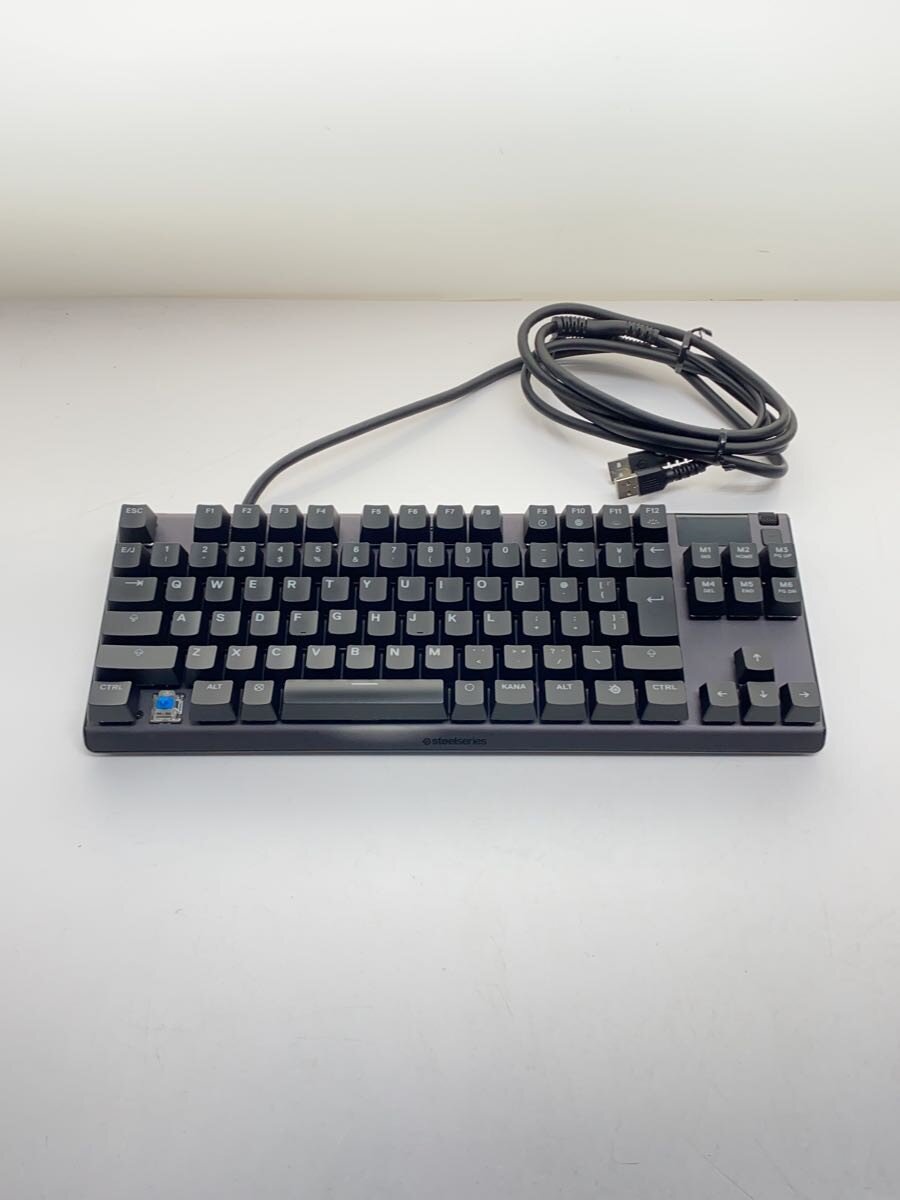 【中古】steelseries◆キーボード/APEX 7TKL Blue Switch 64756/KB-00011/有線/青軸【パソコン】