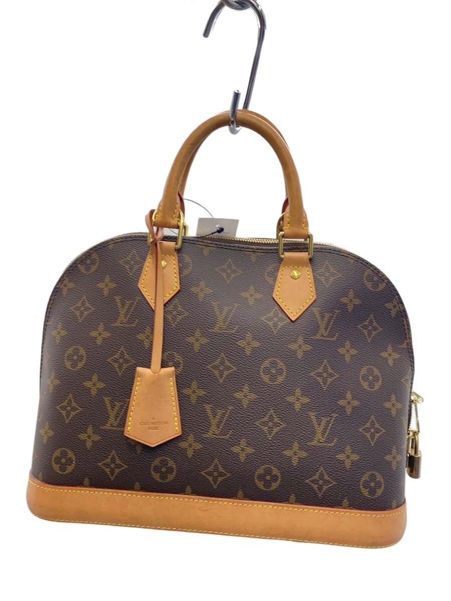 【中古】LOUIS VUITTON◆2)アルマPM_モノグラム・帆布/PVC/BRW【御徒面子】