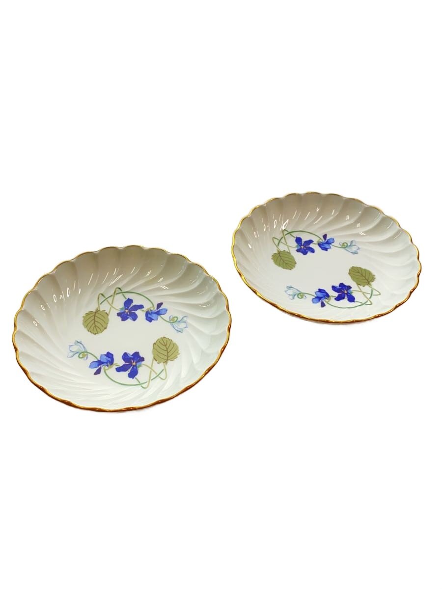 【中古】HAVILAND◆アンペラトリス ユジェニー/スモールディッシュ/2点仕掛ける/WHT【勝手もと設備】