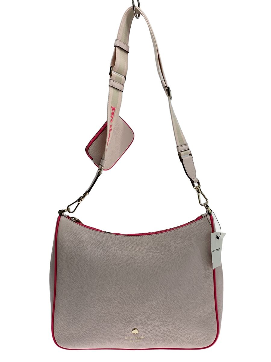 【中古】kate spade new york◆ショルダーバッグ/レザー/PNK/無地【バッグ】｜2ｎｄ STREET 店
