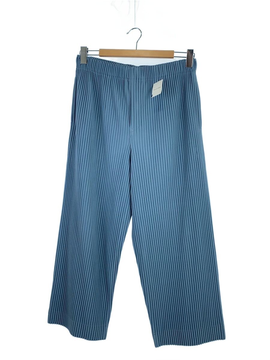 【中古】HOMME PLISSE ISSEY MIYAKE◆D/プリーツパンツ/ボトム/2/ポリエステル/BLU/HP53JF084【メンズウェア】|2nd STREET 店