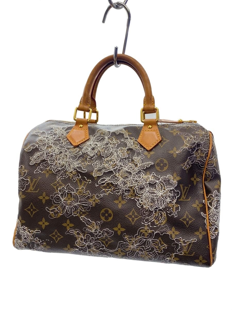 【中古】LOUIS VUITTON◆スピーディ30_モノグラム・ダンテェル_アルジャン/PVC/BRW【バッグ】|2nd STREET 店