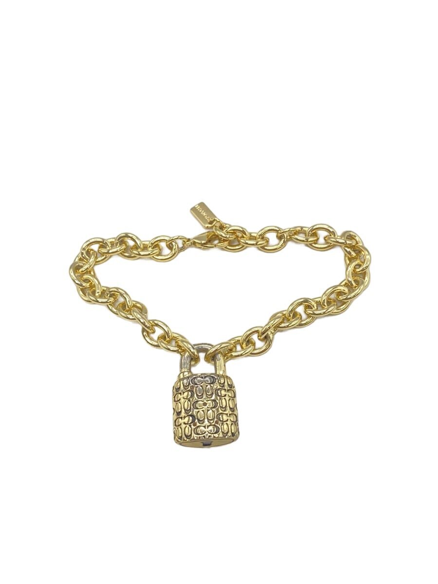 【中古】COACH◆腕輪/--/GLD/レディース【服飾雑貨他】