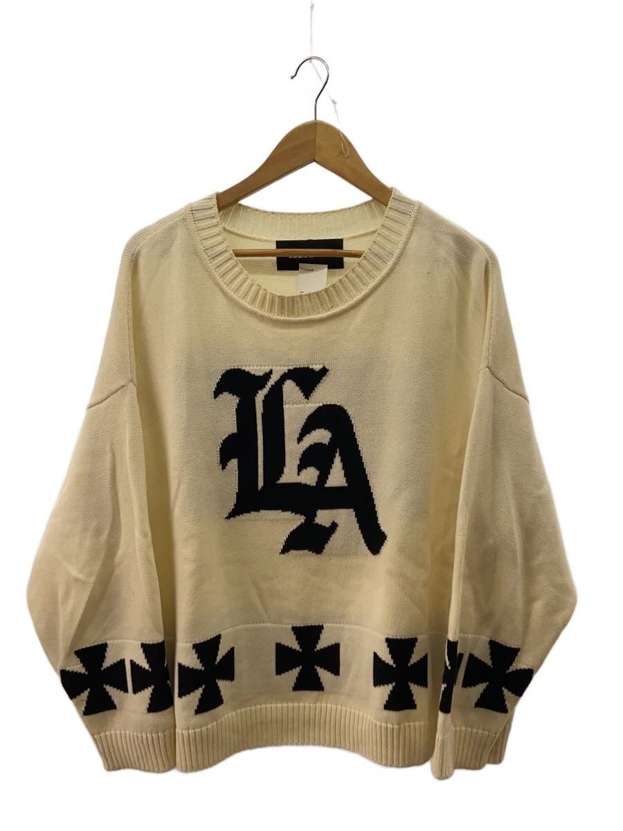 【中古】Liberal ArtsLA-12-03-0223/LIBERAL ARTS 天使の都市 CROSS KNIT【メンズウェア】