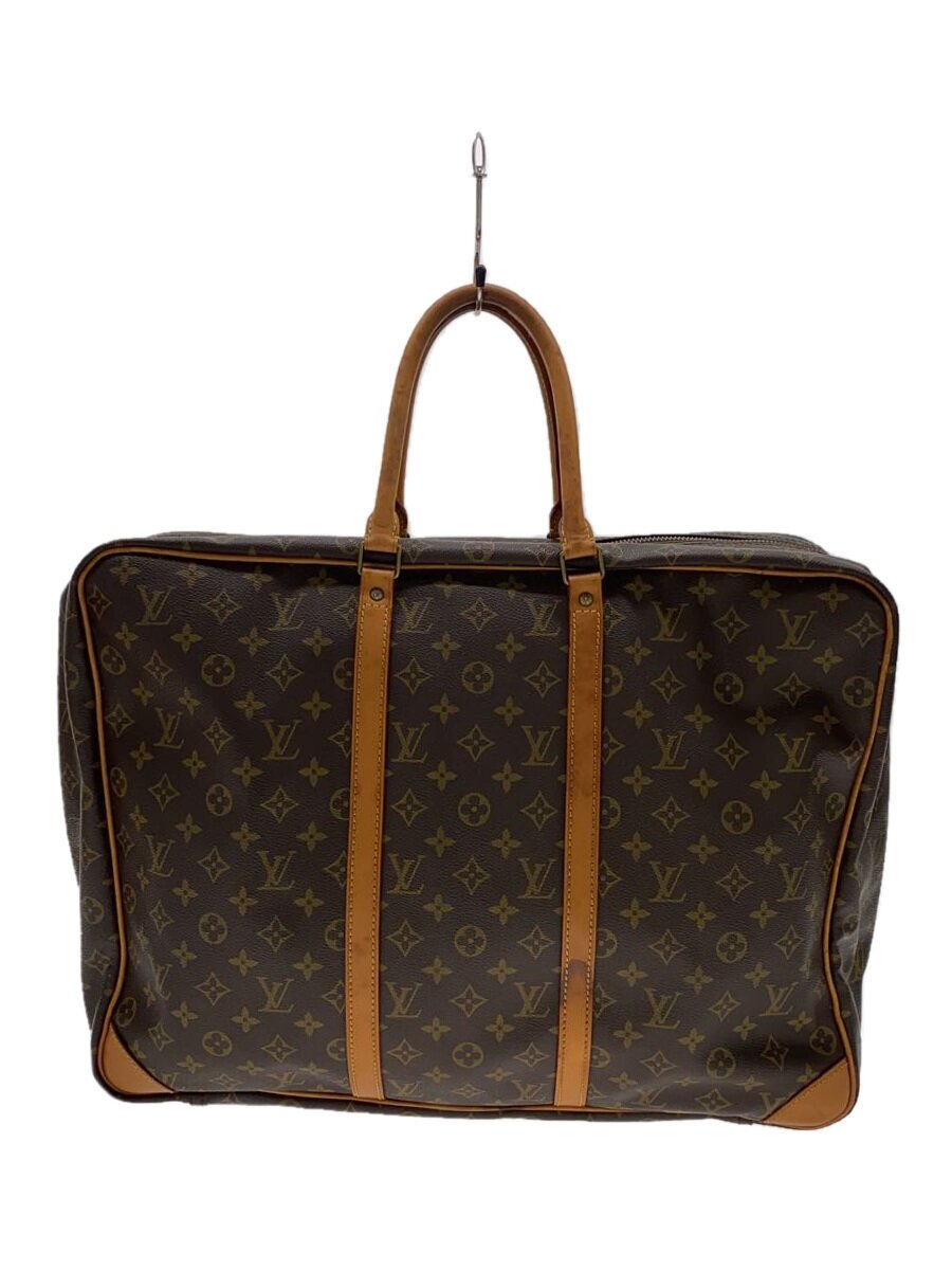 【中古】LOUIS VUITTON◆シリウス45_モノグラム・帆布_BRW/PVC/BRW【御徒面子】