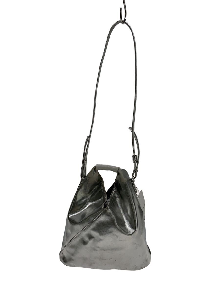 【中古】MM6◆ハンドバッグ/シルバー/無地/S41WD0040 P3630/エムエムシックス//【バッグ】｜2ｎｄ STREET 店