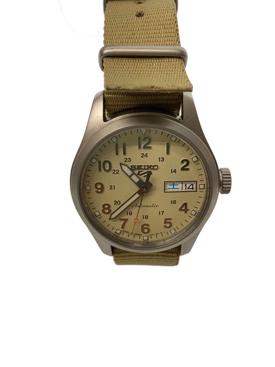【中古】SEIKO◆自動小銃巻ウォッチ/アナログ/sbsa199/運動競技5【服飾雑貨他】