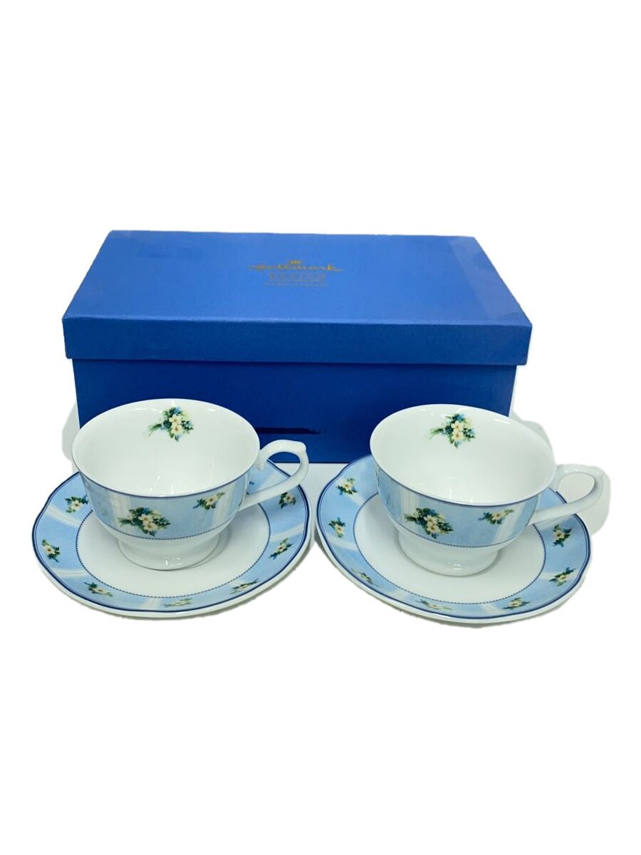 【中古】NARUMI◆カップ&ソーサー/2点セット/BLU【キッチン用品】