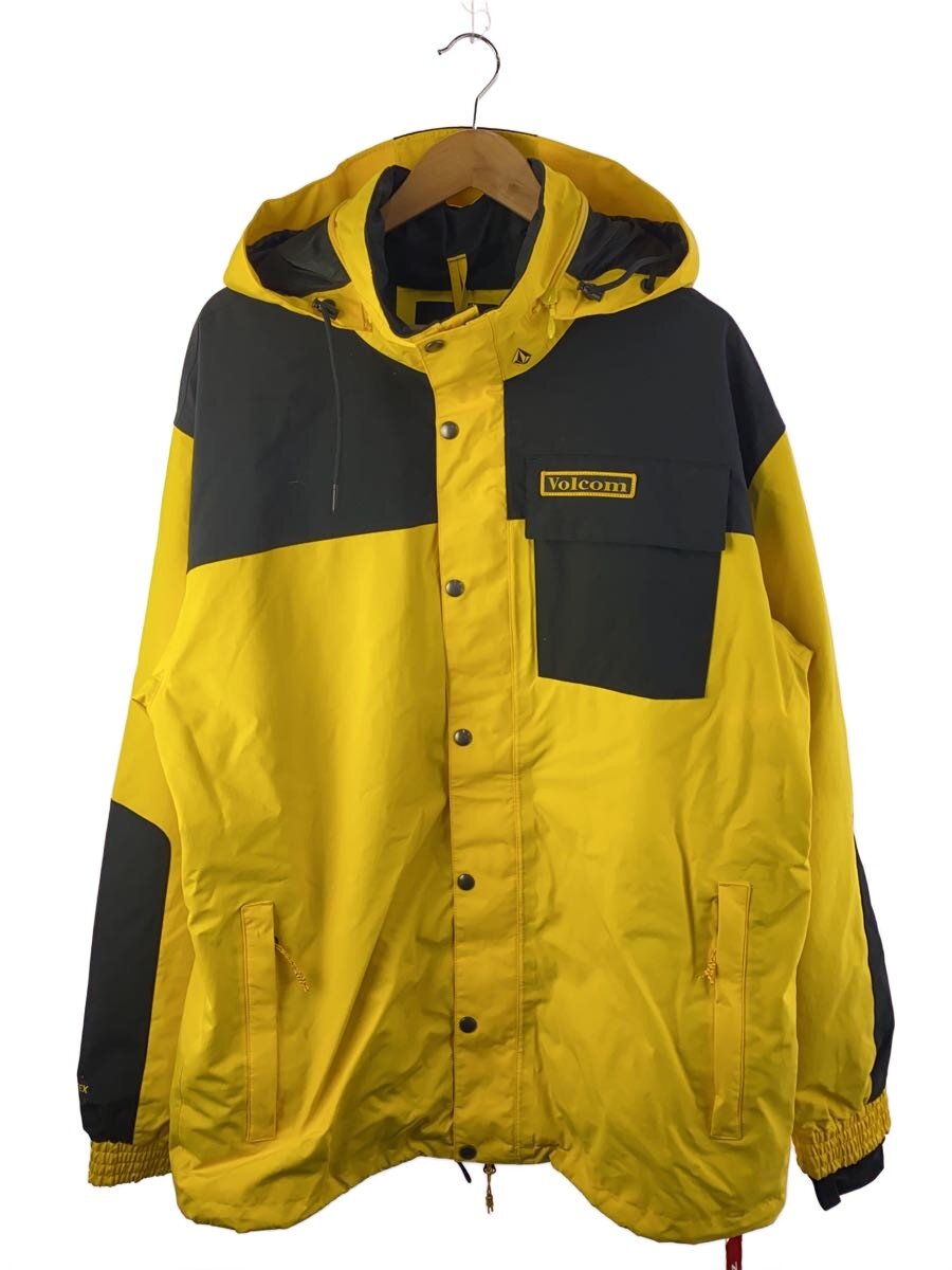 【中古】VOLCOM◆ウェアー/XL/YLW/G0652404【スポーツ】