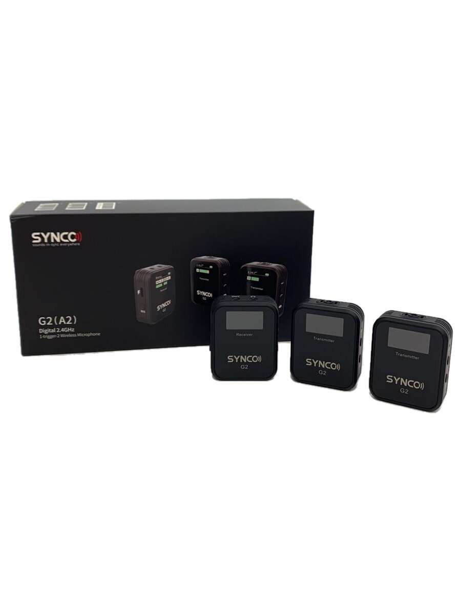 楽天市場】ワイヤレスマイク, SYNCO G2(A2) 送信機2台&受信機1台 操作