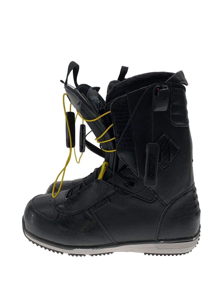 【中古】salomon◆スノーボードブーツ/28珊/クイックレーシング/BLK【運動競技】