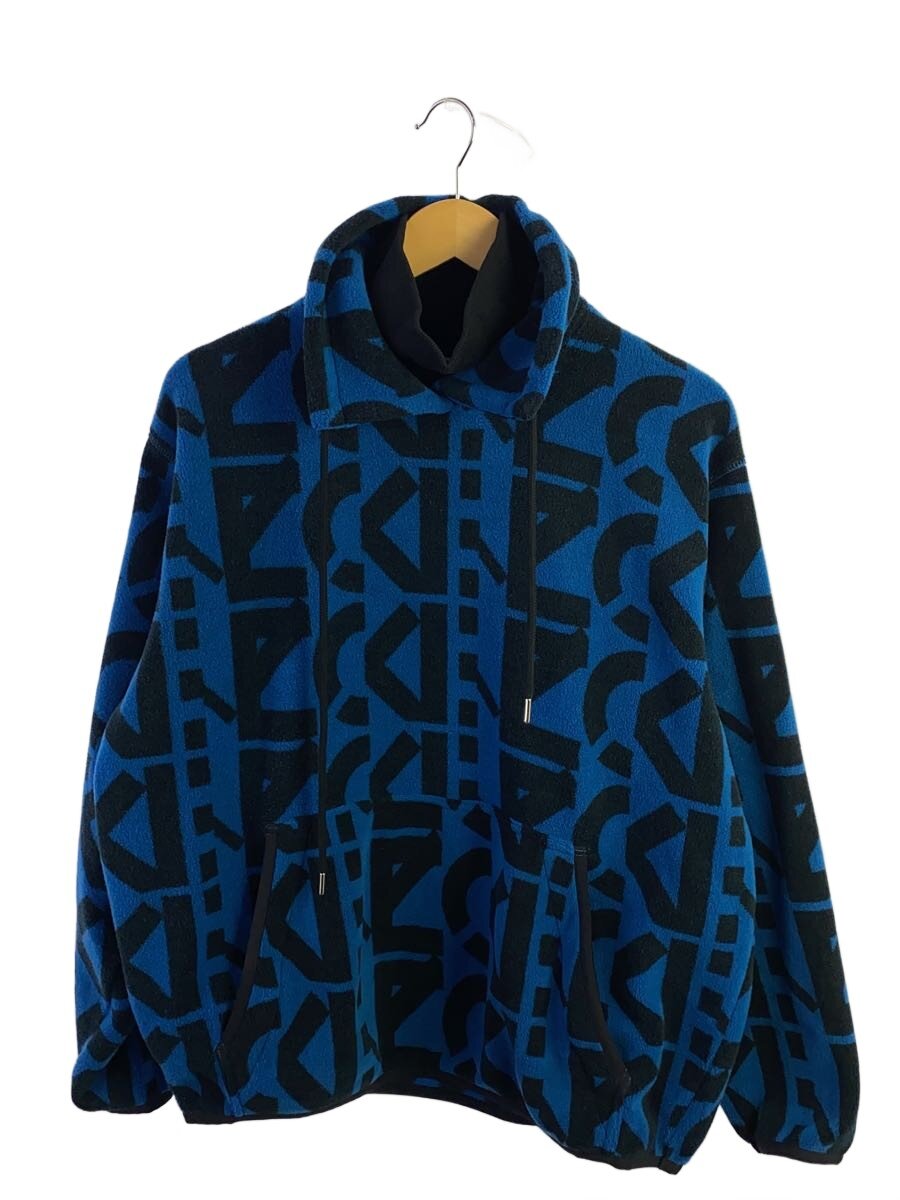 【中古】KENZO◆トップス/XS/ポリエステル/BLU/総柄/FB62SW6364MR【メンズウェア】