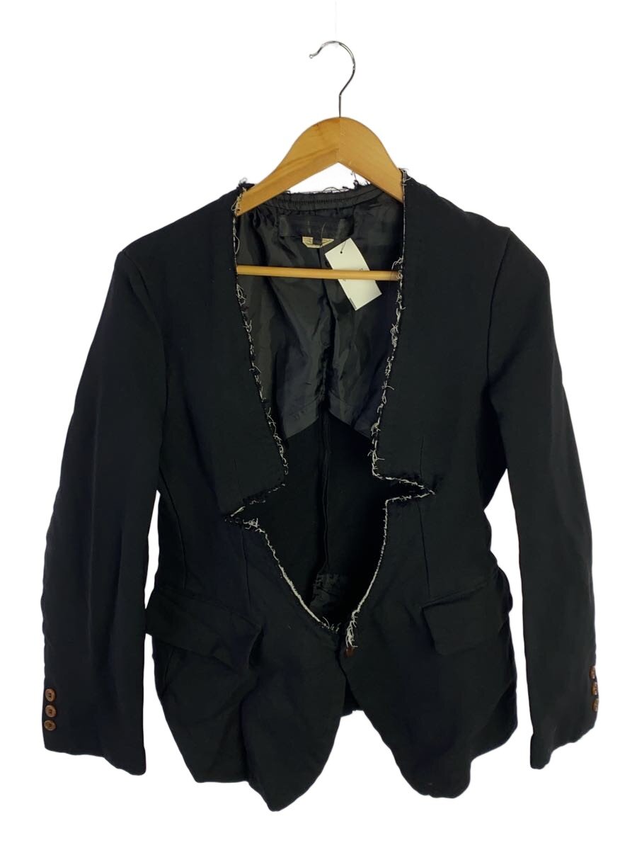 【中古】COMME des GARCONS◆ジャケット/S/ポリエステル/BLK/無地/RK-J010【メンズウェア】|2nd STREET 店