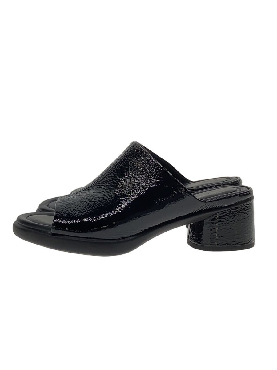 【中古】ECCO◆サンダル/22.5糎/BLK/22278304001//【シューズ】