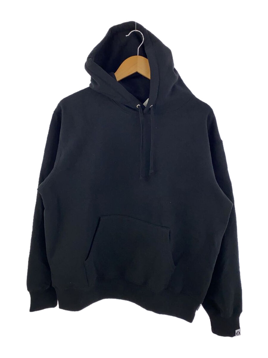 【中古】Supreme◆×GOOD ENOUGH/Hooded Sweatshirt/パーカー/S/綿織物/黒いこと【メンズウェア】