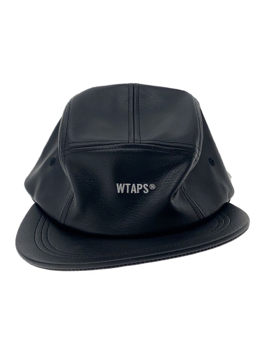 【中古】WTAPS◆旗がしら/--/フェイクレザー/BLK/メンズ/222HCDT-HT13【服飾雑貨他】