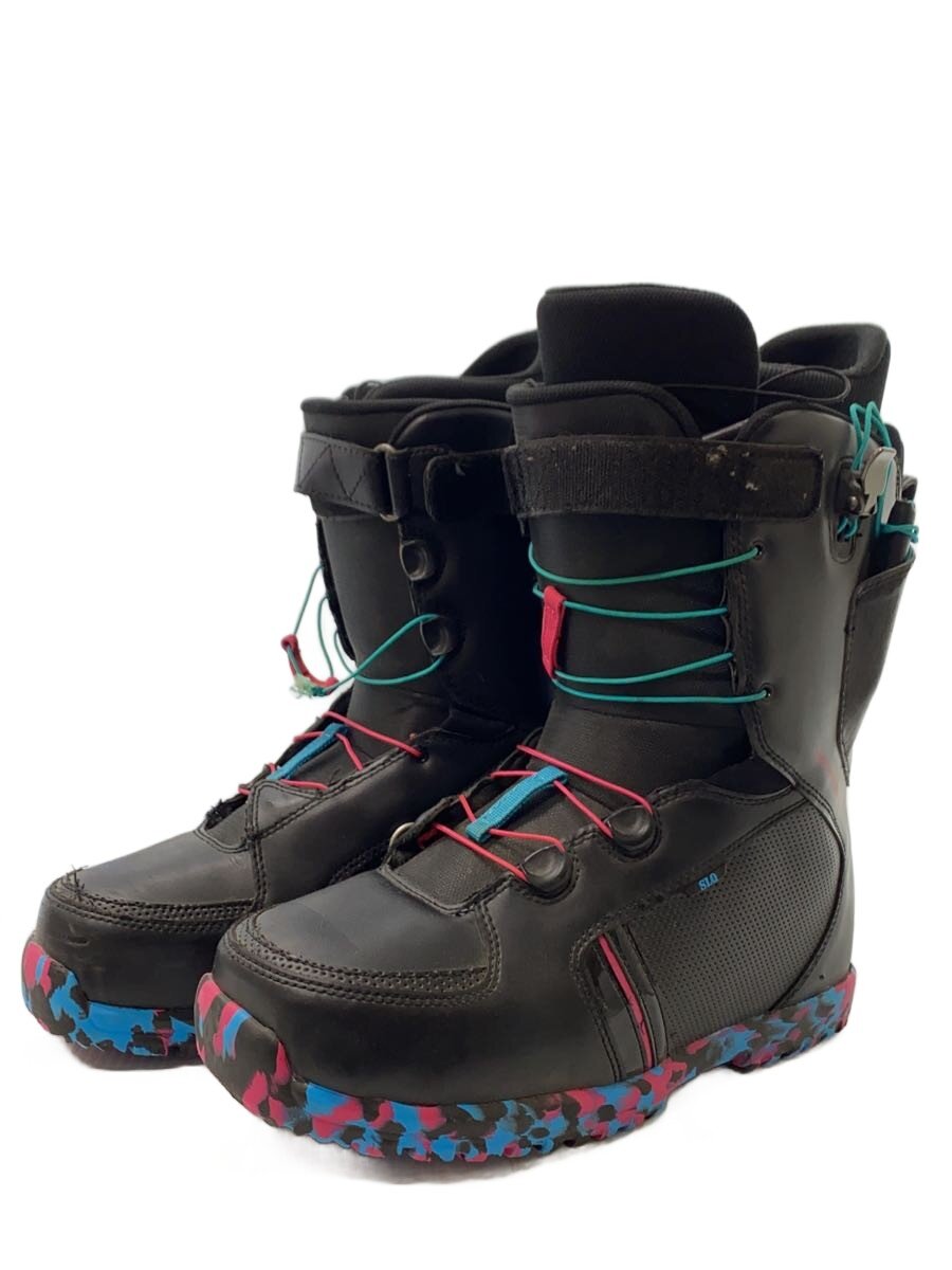 【中古】SLO/スノーボードブーツ/29.5珊/クイックレーシング/BLK【運動競技】