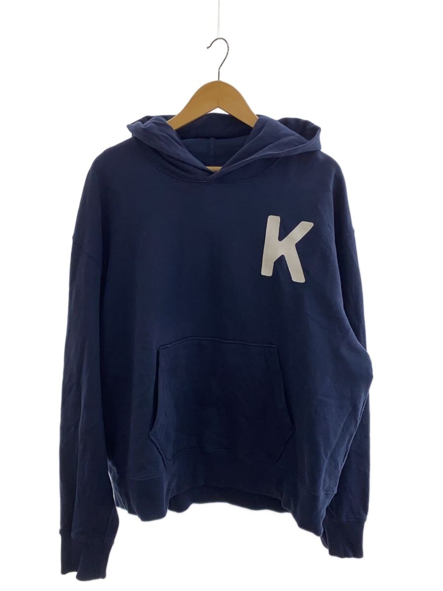 【中古】KENZO◆ラッキータイガー/パーカー/L/綿織物/NVY/無地【メンズウェア】