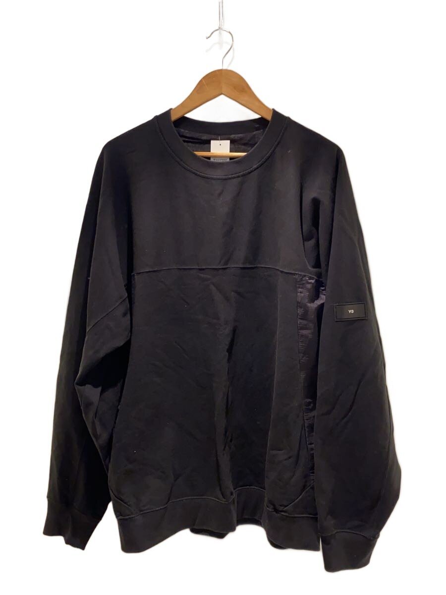 【中古】Y-3◆汗水/XL/綿織物/黒いこと/無地/IL3070【メンズウェア】