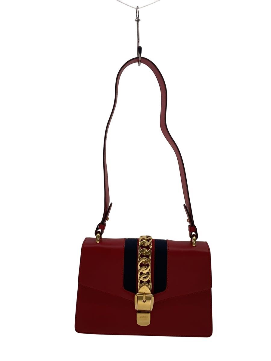 【中古】GUCCI◆ショルダーバッグ/--/RED/421882【バッグ】｜2ｎｄ STREET 店
