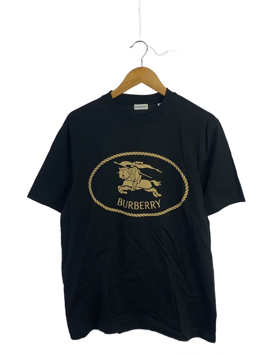 【中古】BURBERRY◆プルオーバー/XL/綿織物/BLK/刷り上げる/8110953//【メンズウェア】